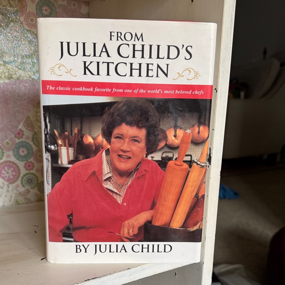 Classic Culinary Creations by Julia Child - White and Red Cover
1999 edition